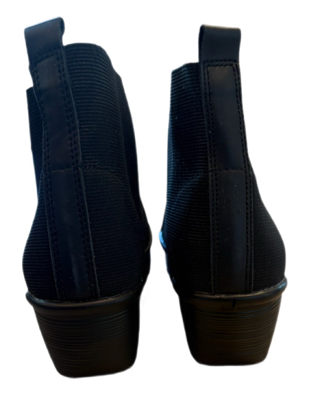 bernie mev. Black Wedge Ankle Booties - Picture 3 of 8